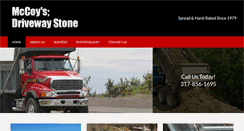 Desktop Screenshot of mccoysdrivewaystone.com